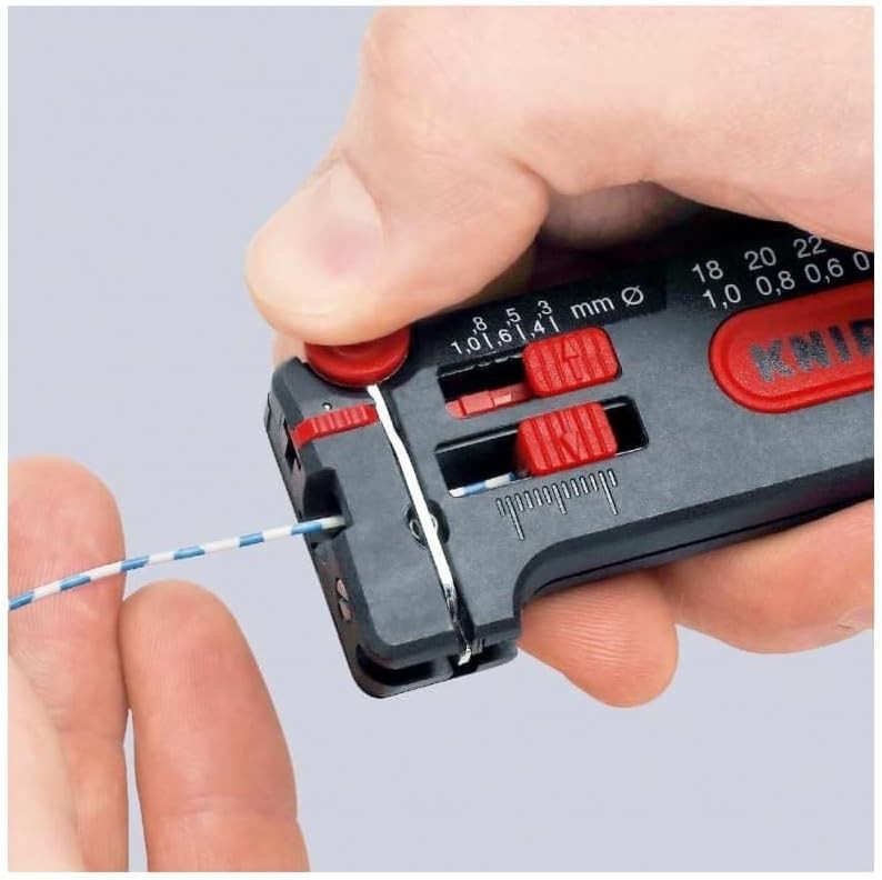 KNIPEX Tools - Precision Mini Wire Stripper, 26-36 AWG One Size, Multi