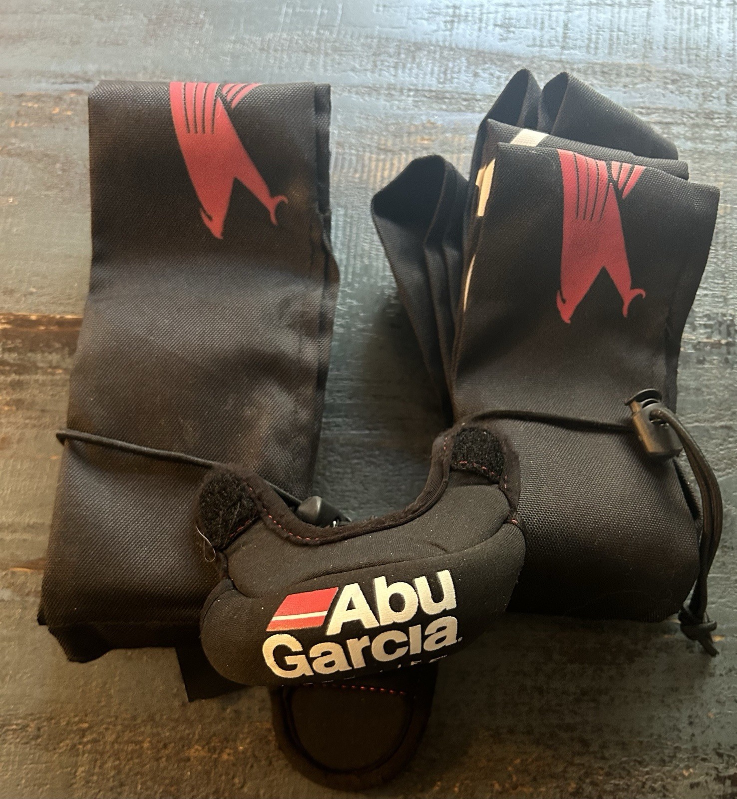 Falcon Rods Rod Socks X2 And 1 Abu Garcia Bait cast Reel Cover