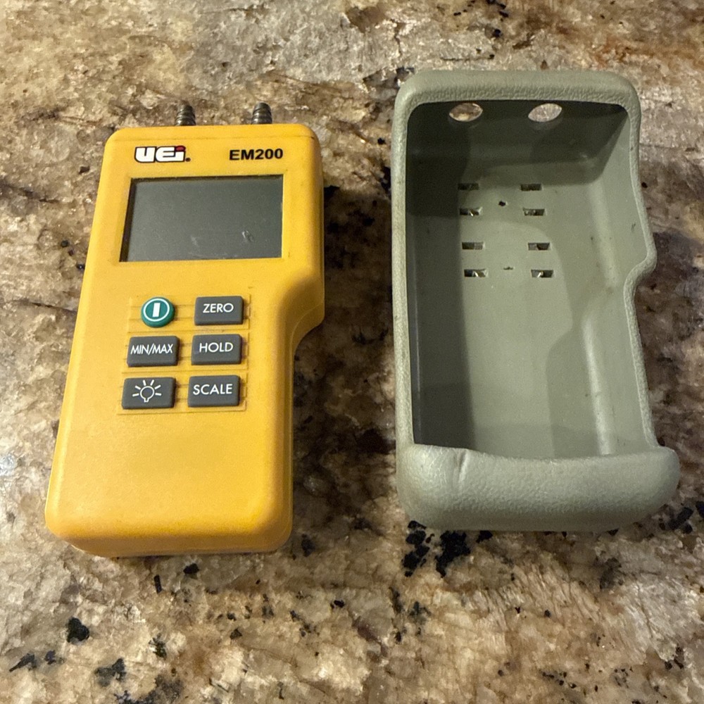 UEI Test Instruments EM200 Dual Input Digital Input Manometer with Case