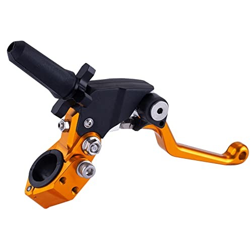 Universal Motorcycle Clutch Brake Handle CNC Compatible with Orange