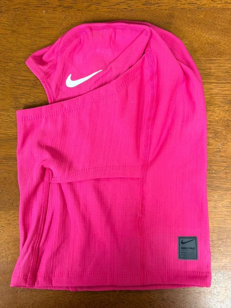 Nike Pro Therma-Fit Hyperwarm Hood Ski Mask Balaclava -US Stock [Pink]