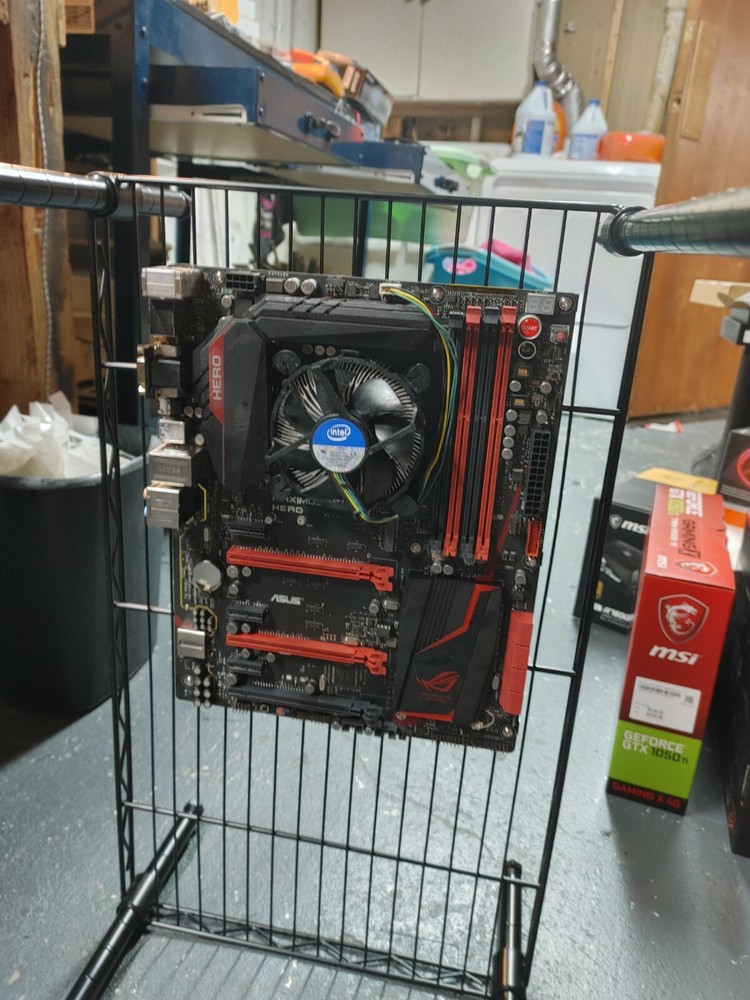 Motherboard Support Holder Mining RIG GPU Crypto Bitcoin Wire Shelf Rack Clip