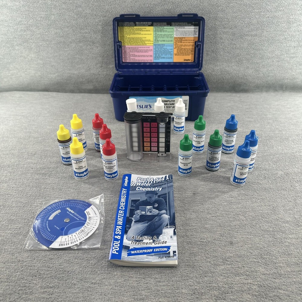 LESLIE'S / TAYLOR - Complete DPD Poolcare Test Kit E2012 (C)