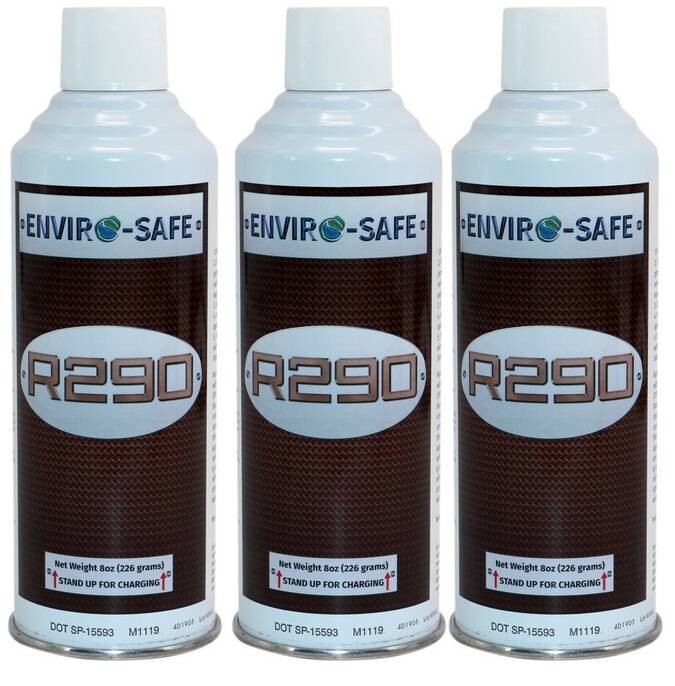 R290 UPRIGHT CHARGE K-28 VALVE 12 CANS/CASE #8001