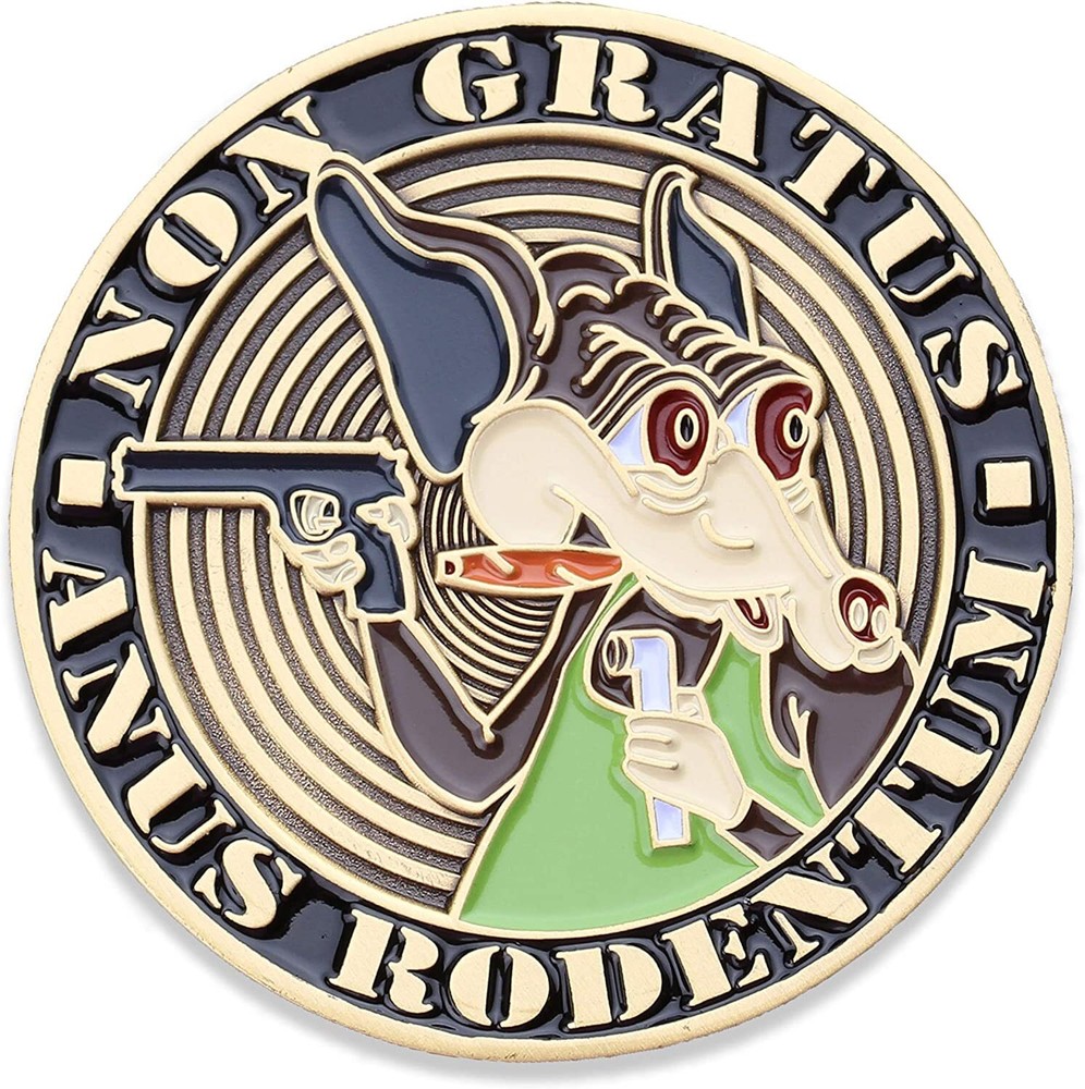 Vietnam Tunnel Rat Challenge Coin
