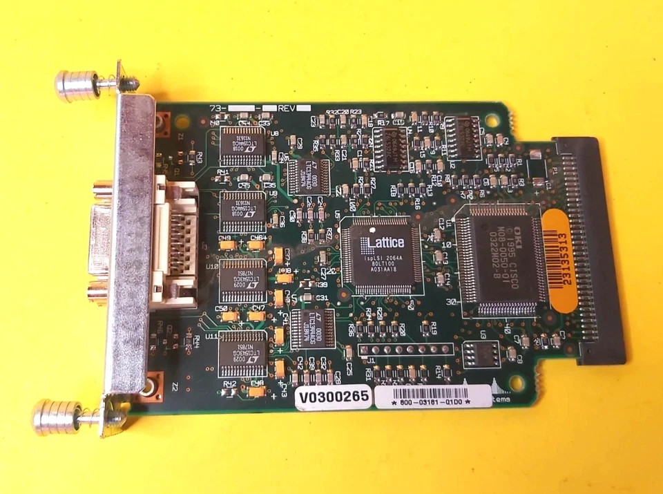 🔥 CISCO WIC-2T 2‑PORT SERIAL WAN INTERFACE CARD DUAL SYNCHRONOUS/ASYNCHRONOUS