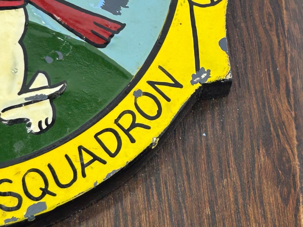 1975 US Air Force 513th Supply Squadron Named Plaque