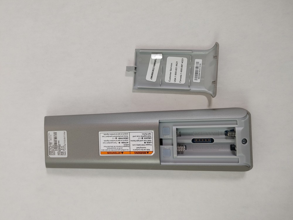 New TempurPedic RF396C SMART Remote Control