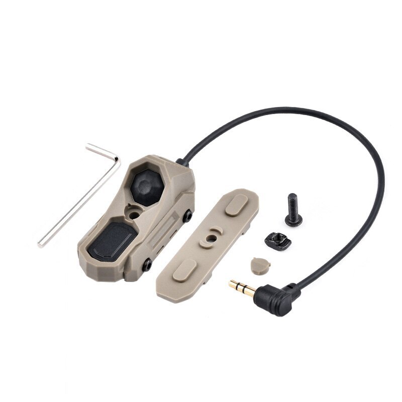 WADSN Tactical Dual Function Pressure Remote Switch LED Laser Flashlight Control