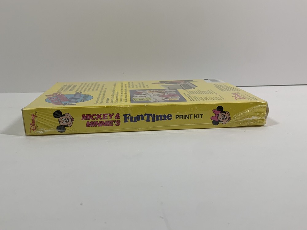 Mickey & Minnie’s Fun Time Print Kit NIB