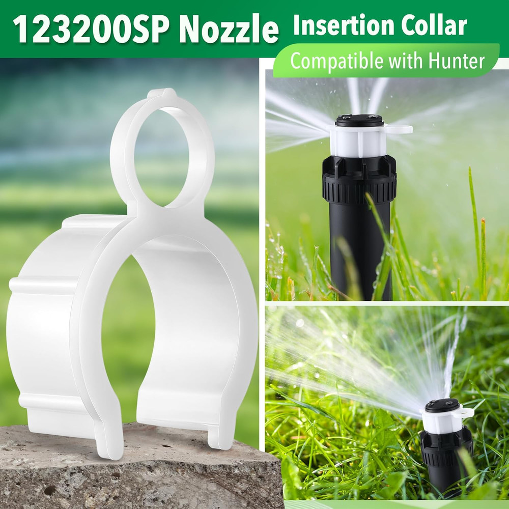 3 Pack Rotor Hold up Tool, Nozzle Insertion Collar Compatible with Hunter, Sprin