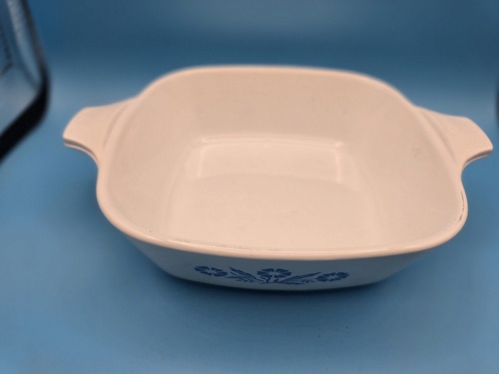 Vintage Corningware Petite Pan Set Cornflower
