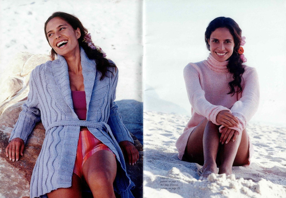 Rowan Pattern Book All Seasons Cotton Collection 16 Knitting Patterns 2003