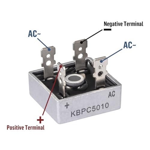 Bridge Rectifier Diode 50A 1000V KBPC 5010 Electronic Silicon Mini KBPC5010