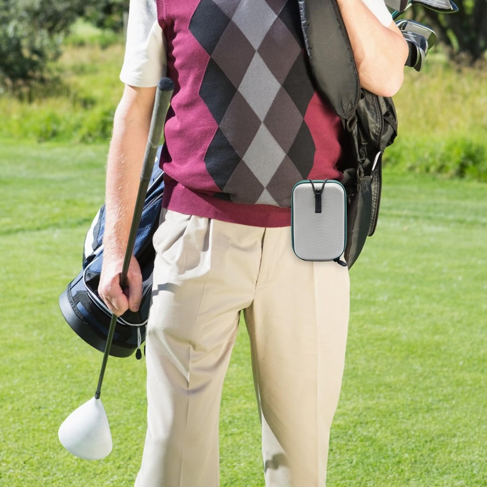 Green Black Hard Shell Universal Carry Case For Golf Rangefinder Protection