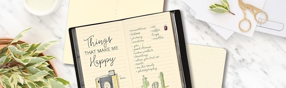 Voyar Refillable Notebook - Bla