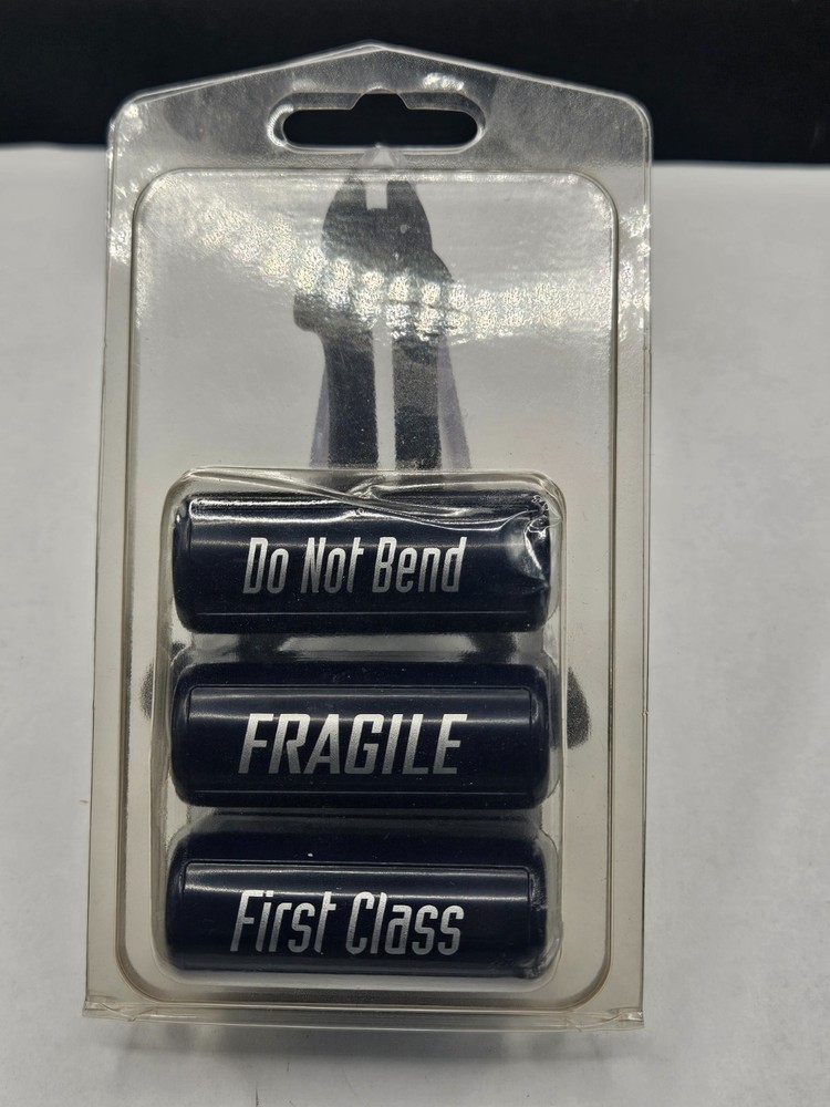 Brand New Stamp-Ever - Do Not Bend, FRAGILE, First Class Stamp Set