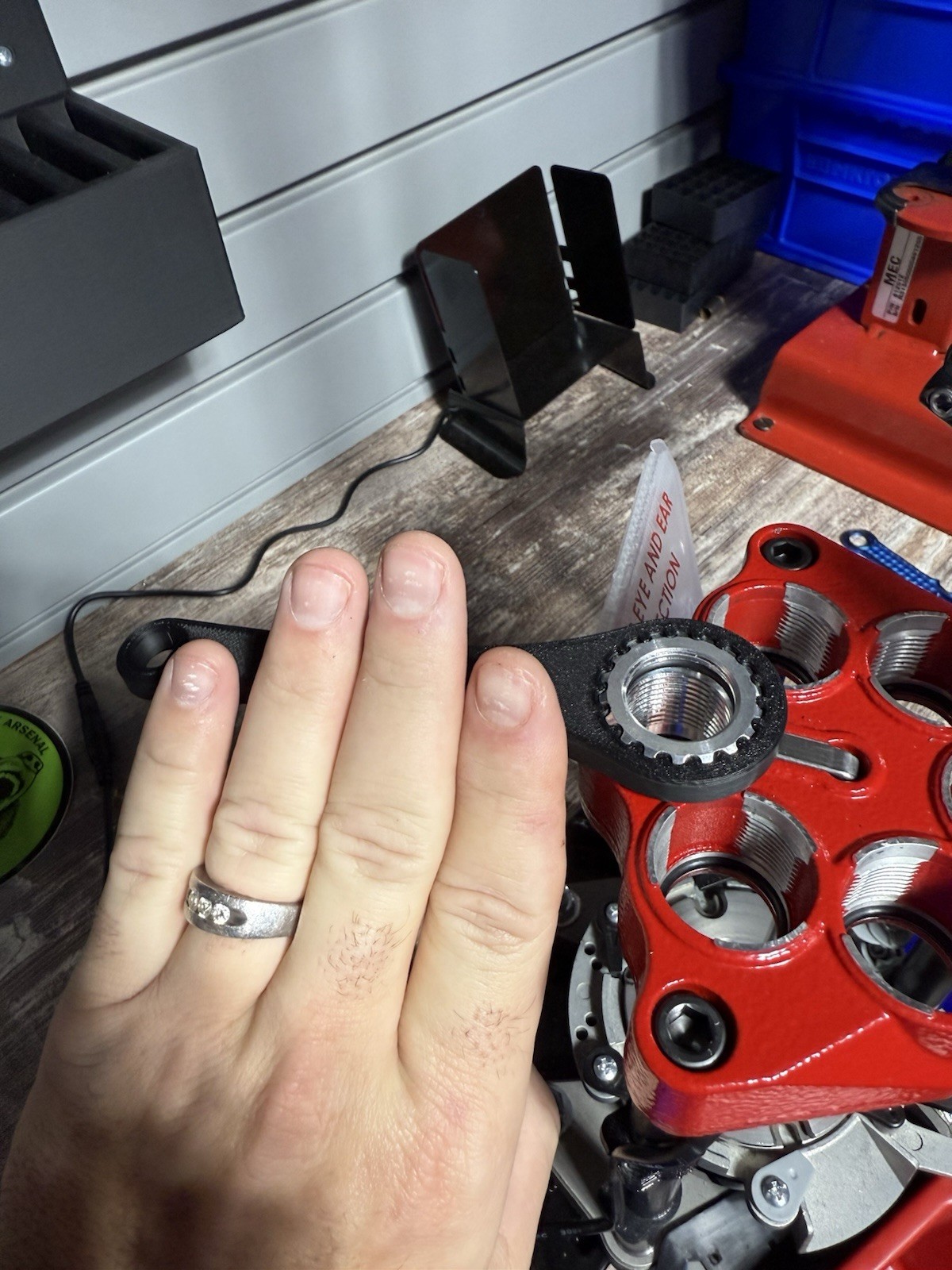 LEE Precision Lock Ring Wrench Breech Lock - Open End and Box End Included