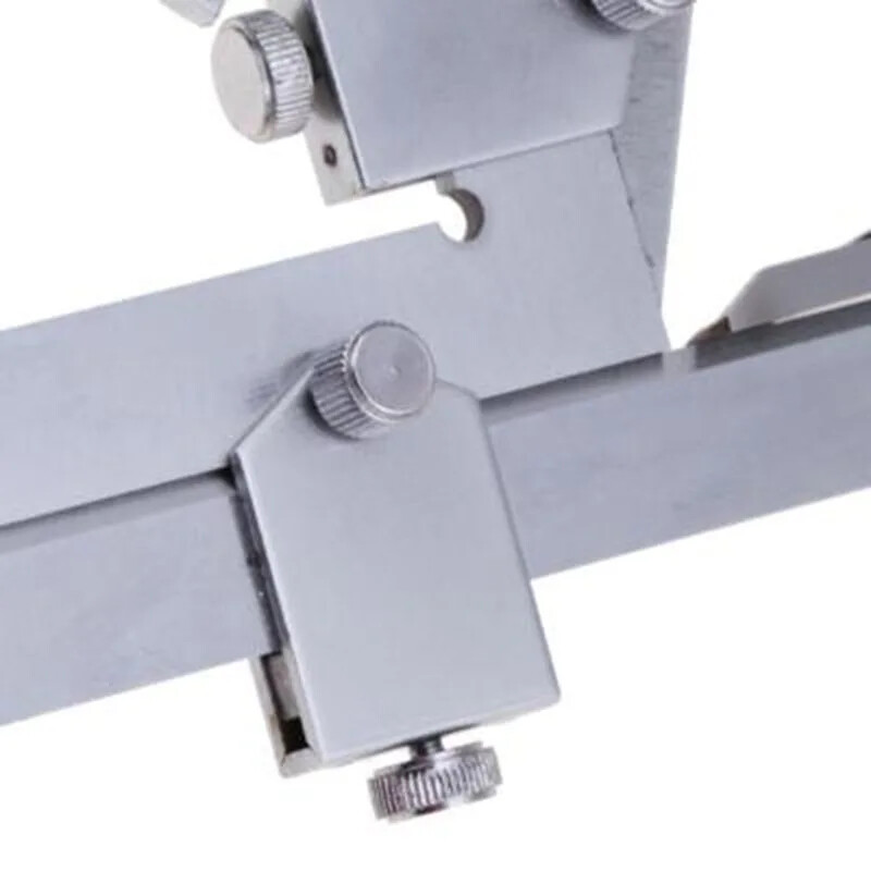 Carbon Steel Universal Bevel Protractor 0-320° Accuracy Angle Measuring Ruler