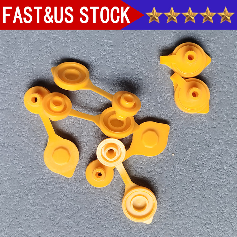 5 Yellow Fuel Gas Can Jug Vent Cap Blitz Wedco Scepter Essence Midwest Eagle