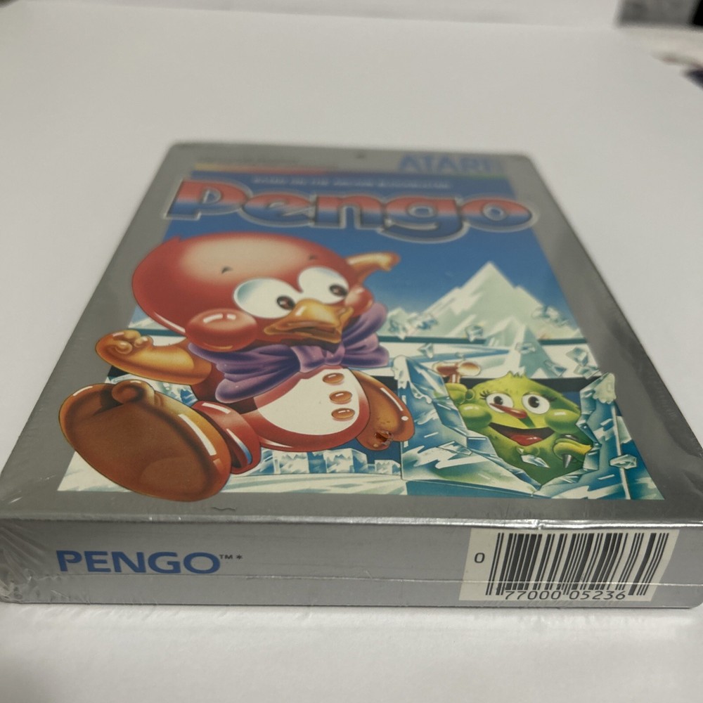 Pengo video Game Atari 1983 SEALED With Case