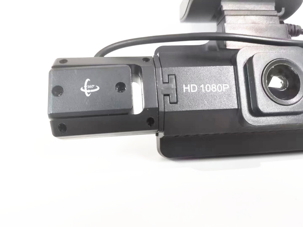 2 Lens Dash Cam Car DVR Driving Video Recorder Front/Inside Camera Night Vision