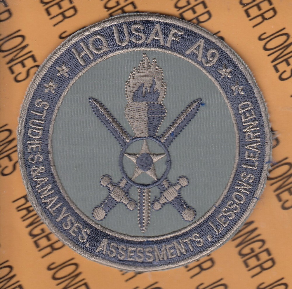 USAF Air Force HQ A-9 ABU 3.75" pocket patch