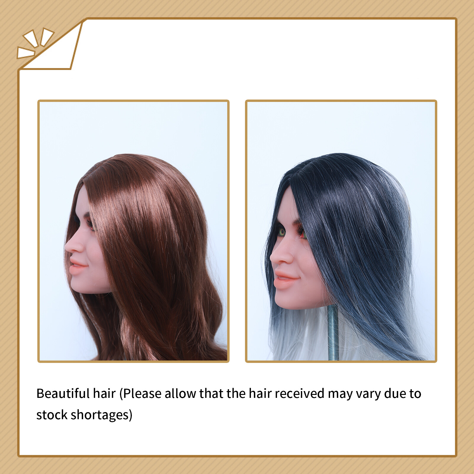 (OnlyHead)Realistic TPE Sex D-oll Head Adult Love Toys Heads for Man Sex Toys