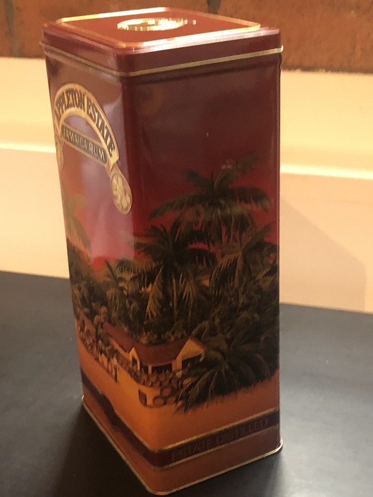 Apple Esata EMPTY Jamaica Rum Tin. Ref:01