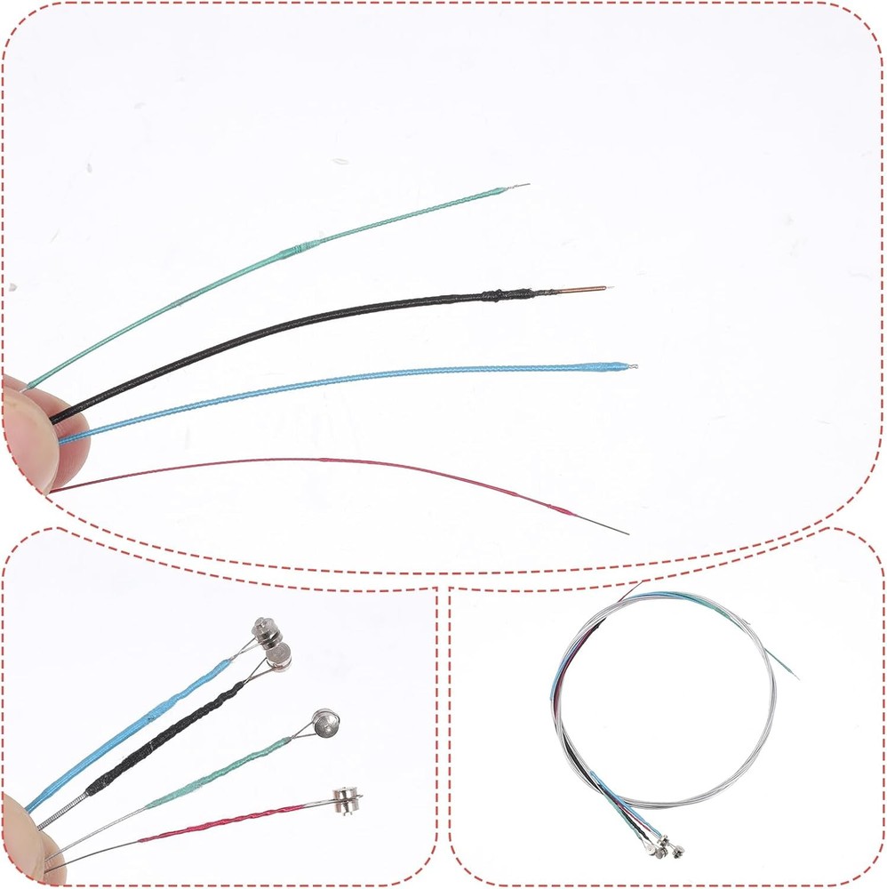 20 Pcs Violin Strings Full Set Violin Strings Universal String for 4/4 3/4 Size