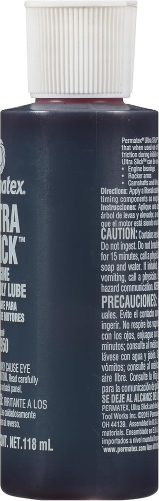 Permatex 81950 Ultra Slick Engine Assembly Lube, 4 oz. , Red