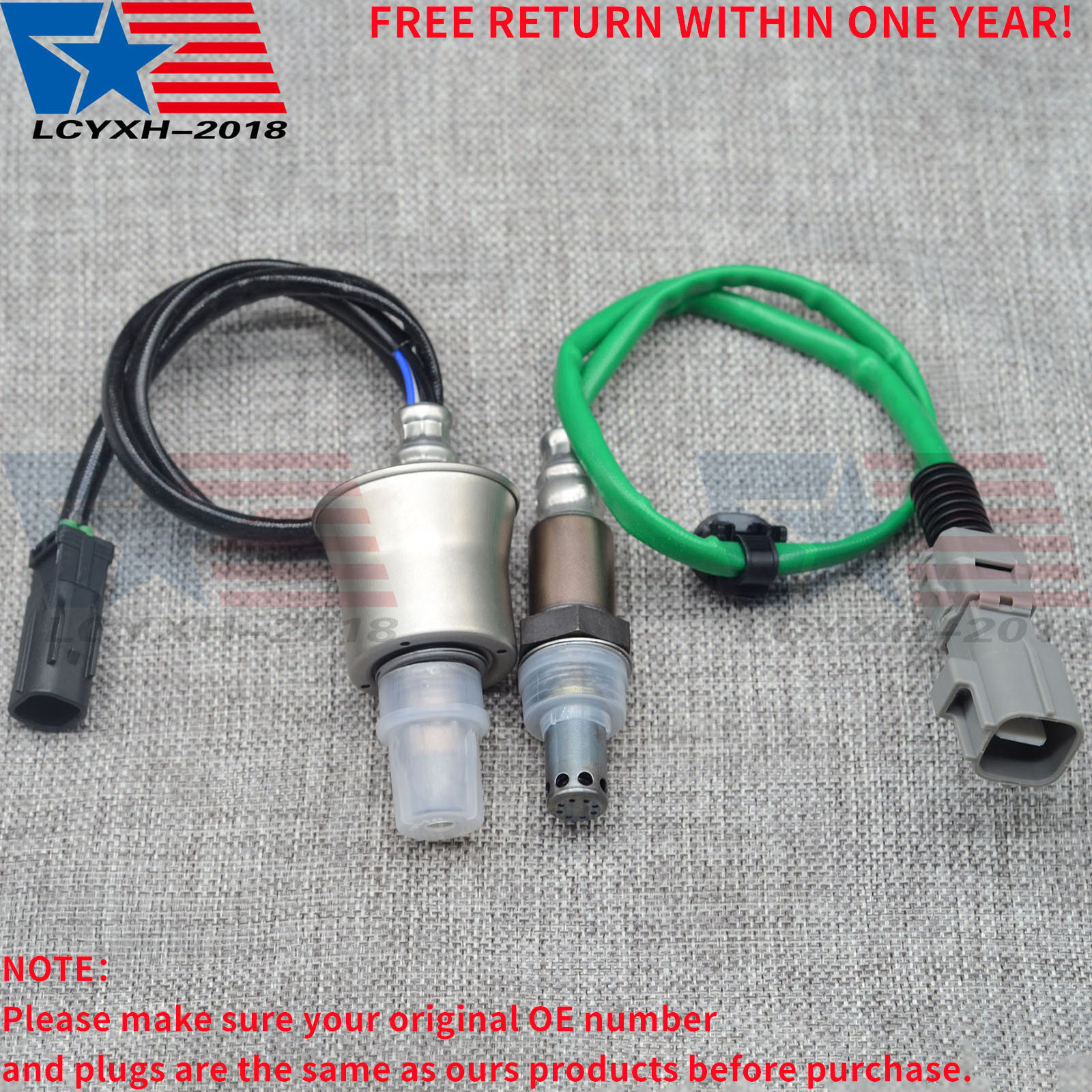 2X Upstream&Downstream Oxygen Sensor For Toyota Camry 2018 2.5L 2349307 2349304
