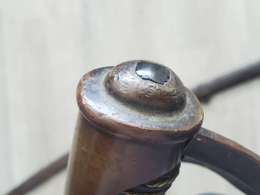 FRIEDRICK POETTER M1840 "OLD WRISTBREAKER" CAVALRY SWORD AND PARTIAL SCABBARD