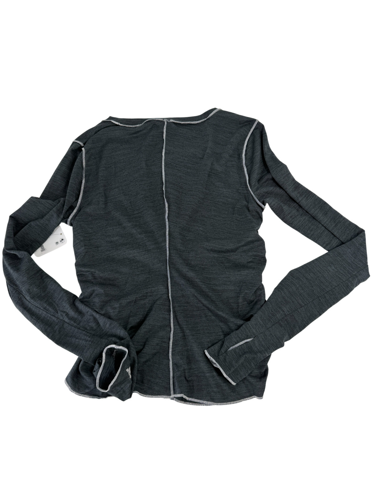 Free People FP Movement Right On Run Long Sleeve Shirt Black Size Small S