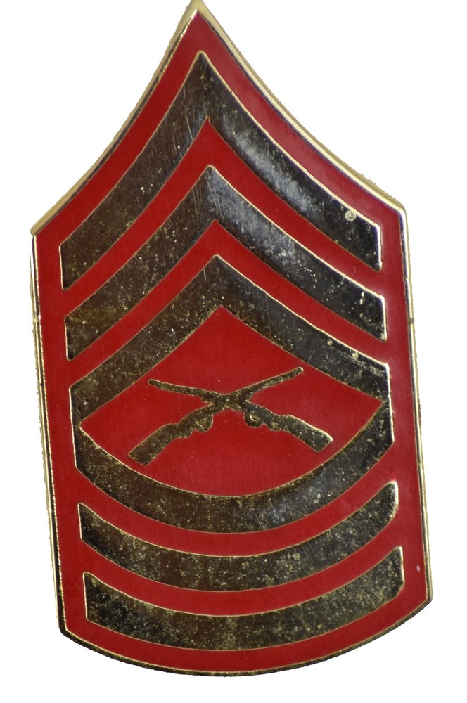 E-8 MASTER SERGEANT HAT PIN