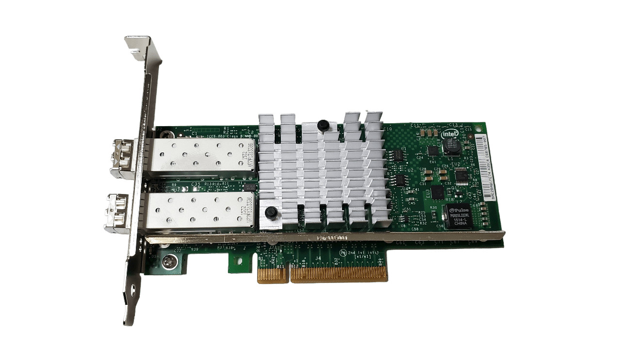 Intel E10G42BFSRBLK X520-SR2 2 Port 10GB Network Card 927247 Full Height w/SFPs