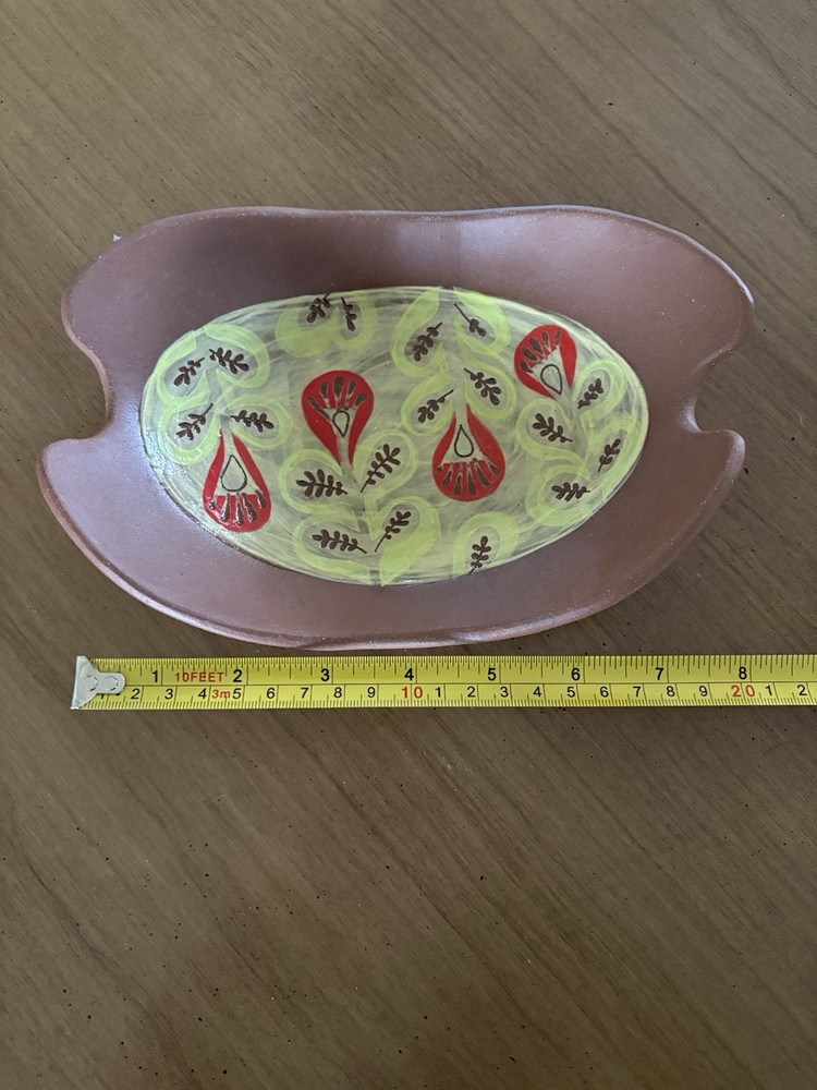 Pottery Catch all Dish Unique Hippie Cool Handmade