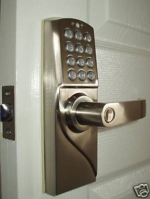 Electronic Digit Code Keyless Keypad Entry Door Lock Right Handed