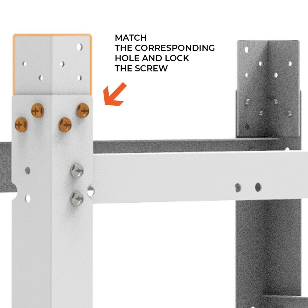 AAAwave Sluice V2 Mining Frame Stacking Brackets