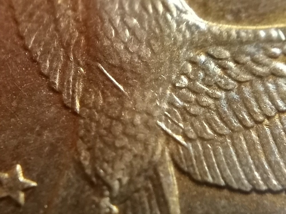 2000 P Sacagawea Dollar Speared Eagle Variety MS65