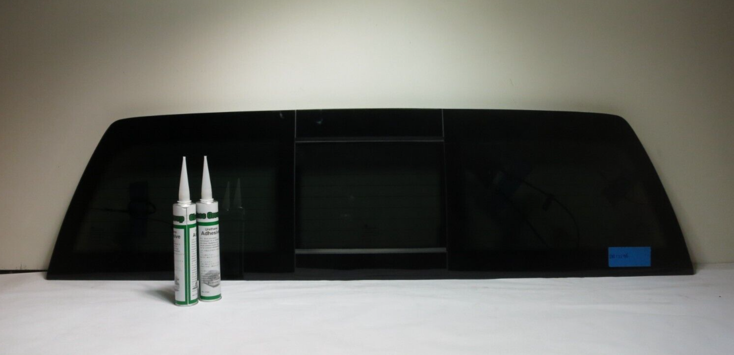 Fit 2014-2018 Chevy Silverado 1500 Rear Glass Power Slider Heated w/ Regulator