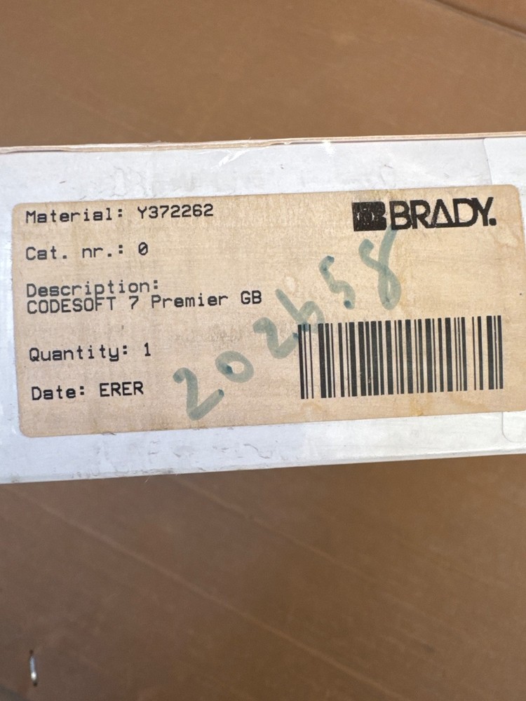 Brady TEKLYNX codesoft 7 premier GB CODESOFT label software