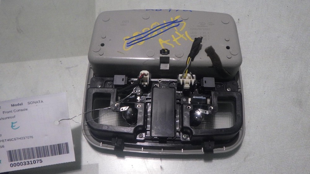 07 HYUNDAI SONATA Front Console roof