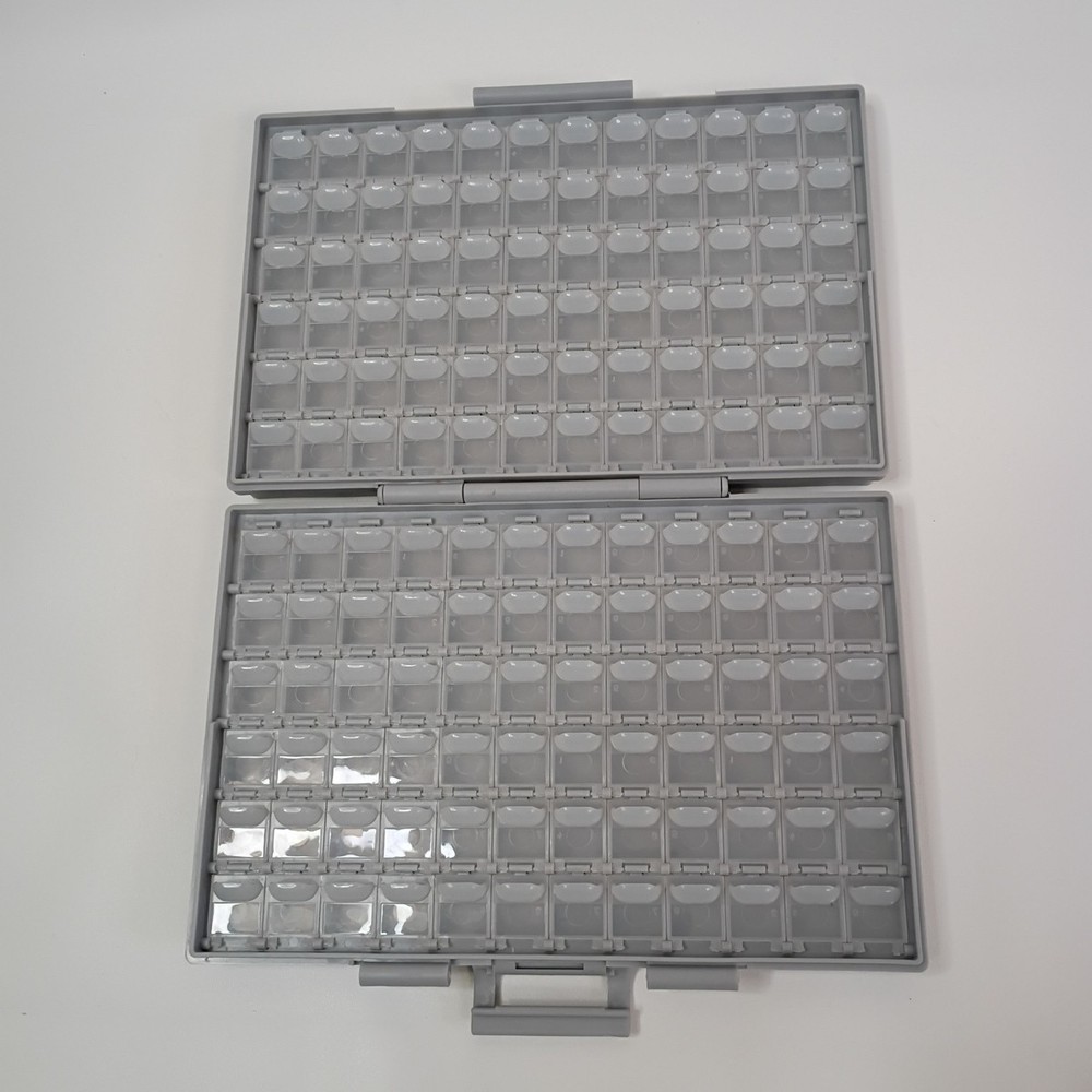 AideTek BOX-ALL-144 SMD SMT Resistor Capacitor Components Organizer Empty