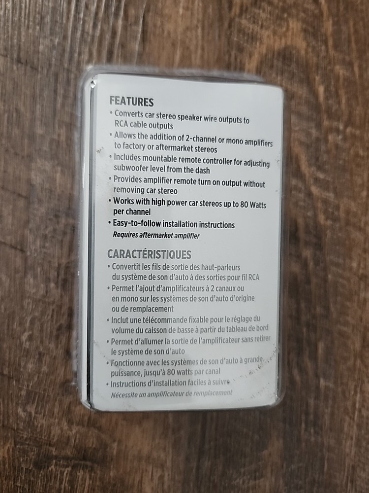 Scoche LOC2SL Subwoofer Amplifier Adapter