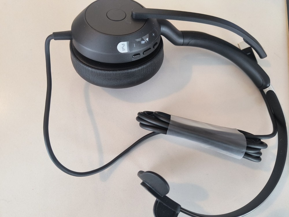 Jabra Evolve2 50 Mono Wireless Headset- MS Teams Certified- Black