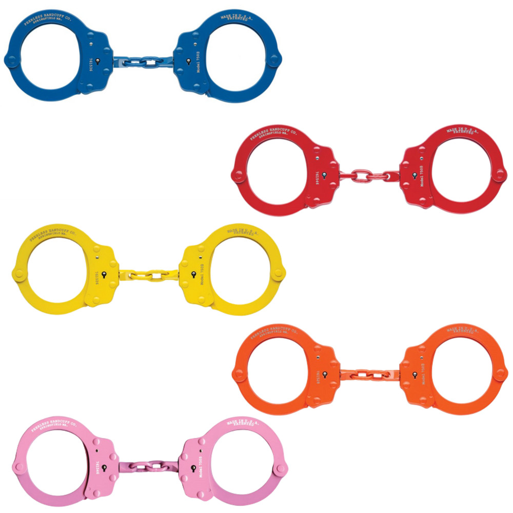 Peerless Model 750C Chain Link Handcuff - Color Finish