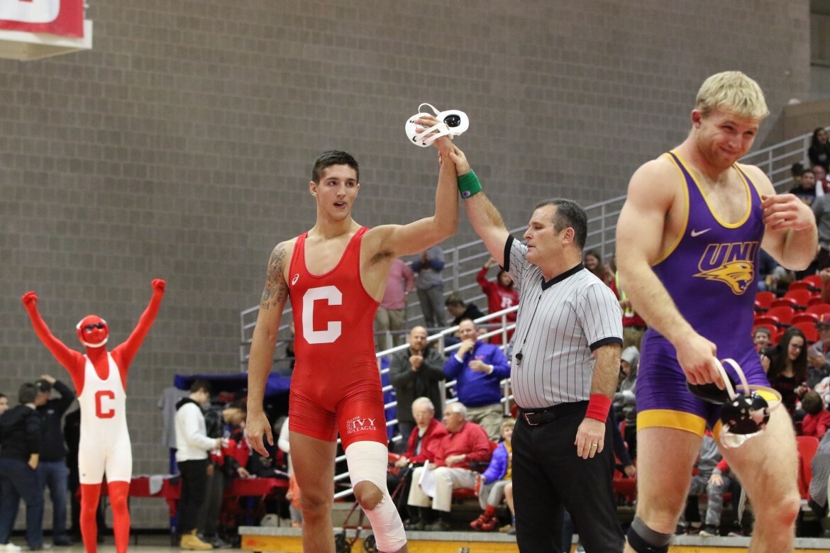 Cornell University wrestling Team singlet suit Brand New Ivy League Asics Large