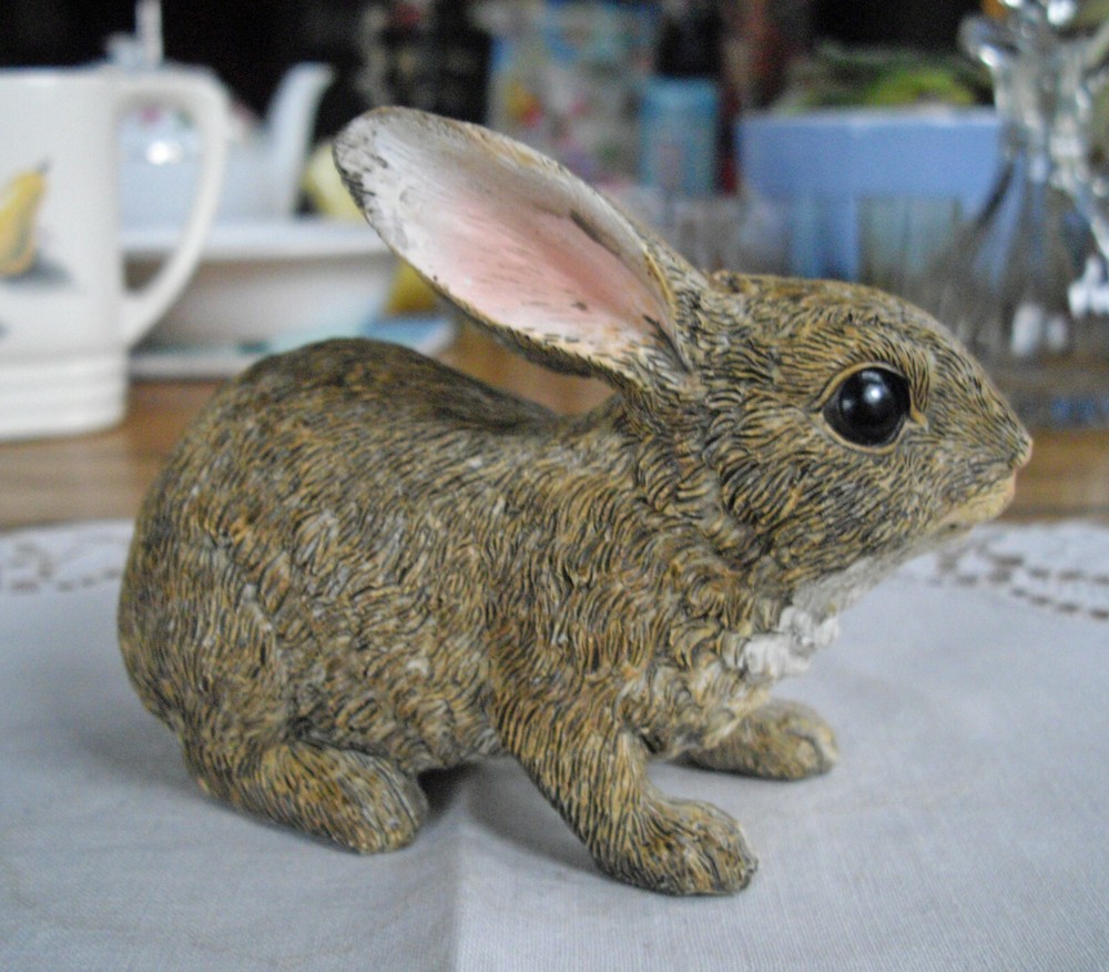 Bunny Rabbit Brown w/Pink Ears ~