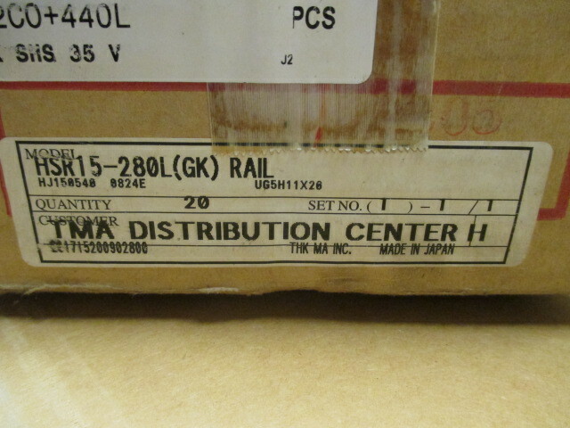 THK SHS35V2C0+440L Linear Bering new